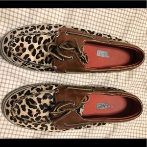 Sperry’s cheetah print